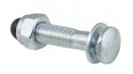 Force Surub tija sa Force cu matrice M8x35mm Fe, argintiu