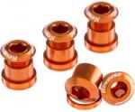 Reverse Set 4 suruburi angrenaj Reverse Chainring Bolt Portocalii