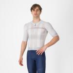 Castelli Tricou cu maneca scurta Castelli Climbers A/C, pentru barbati, gri argintiu/rosu, XXL