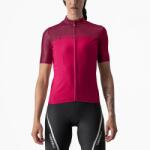 Castelli Tricou cu maneca scurta Castelli Velocissima, de dama, Rosu/Visiniu, M
