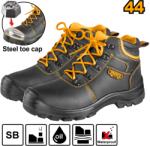 INGCO Bocanci Protectie Negri cu Varf Metalic 42 INGCO SSH04SB. 42 (SSH04SB.42)