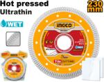 INGCO Disc Diamantat Continuu Ultra Subtire 230x1.4mm Industrial INGCO DMD082301HT (DMD082301HT) Disc de taiere