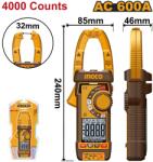 INGCO Multimetru / Clampmetru AC 600A Industrial 4000 Puncte INGCO DCM66001 (DCM66001)