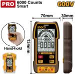 INGCO Multimetru Digital 600V Industrial 6000 Puncte INGCO DM16004 (DM16004)