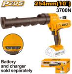 INGCO Pistol pentru Silicon 20V Cartus de 25.4cm INGCO CCGLI2001 (CCGLI2001)
