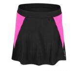 Force Fusta cu pantaloni scurti cu bazon Force Daisy negru/roz XS