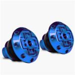 Muc-off Dopuri de ghidon Muc-Off Disco Bar End Plugs Albastru