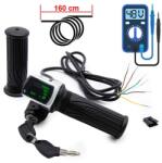 Fivestars Maneta acceleratie pentru trotinete cu indicator 48V, cheie si conector SM