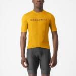 Castelli Tricou cu maneca scurta Castelli Elements, Galben/Visiniu, XXXL