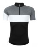 Force Bluza ciclism Force View maneci scurte negru/gri/alb XXXL