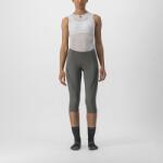 Castelli Pantaloni trei sferturi Castelli Velocissima 3, de dama, Gri/Antracit, S