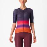 Castelli Tricou cu maneca scurta Castelli Climbers 4.0 W, de dama, Bleumarin/Magenta/Portocaliu, XS
