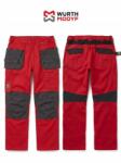 Würth Szerelőnadrág Wurth Modyf Cetus Pants Piros MÉRET64 (M403446)