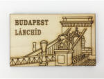  Natúr fa - Hűtőmágnes Lánchíd