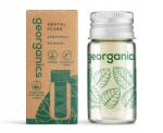 Georganics Természetes fogselyem Bio viaszolt szál Zöld menta 50m Georganics