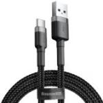 Baseus Cafule USB-A to USB-C Kábel, 2A, 3m, Fekete/Szürke CATKLF-UG1