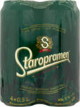 Staropramen minőségi világos sör 5% 4 x 0, 5 l - ecofamily