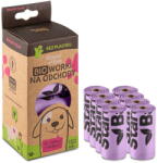 Starch Bag Poop Bags Starch Bag BIO Liliac 8x15 Bucati (5903919618395)