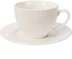 Gastro Kávéscsésze aljjal, bordázott dizájn, 0, 24 l űrtartalom, magasság 156 mm, átmérő 75 mm (226607303)