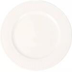 Gastro Desszertes tányér, fehér, bordázott dizájn, 200 mm átmérő