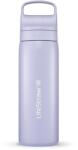 LifeStraw Go 2.0 rozsdamentes acél vízszűrő palack, 18 oz, provanszi lila