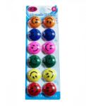 Procart Set 12 magneti whiteboard, smiley face, 30 mm, diverse culori (580020)