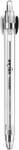 Writech Roller cu uscare rapida Velar Writech, 0.7mm, cerneala albastra, corp transparent W-0201/12-07-ABlue
