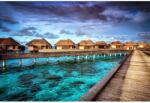 Blueback MAT Tapéta Bora Bora házak, 400 x 250 cm (BBIMG041)