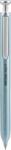 Writech Roller gel cu uscare rapida Space Up Metal Writech, corp albastru, 0.7mm, cerneala albastra W-0156/6-D-BLUE