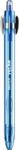 Writech Roller cu uscare rapida Velar Writech, 0.7mm, cerneala albastra, corp transparent albastru W-0201/12-07-CBlue