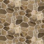 Blueback MAT Tapéta Barna és szürke rombusz kőfal, 250 x 150 cm (BBIMG3653)