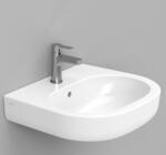 Ceramica Dolomite Mirto lavoar 55x48 cm ovale clasică alb luciu D461301 (D461301)