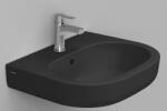 Ceramica Dolomite lavoar 60x48 cm ovale clasică negru mat D461281 (D461281)