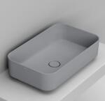 Ceramica Dolomite Noemi lavoar 64x38.5 cm dreptunghiular de blat gri/piatră mat D311245 (D311245)