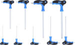 Brilliant Tools Hajlított csavarhúzó készlet 2 mm, 2.5 mm, 3 mm, 4 mm, 5 mm, 6 mm, 7 mm, 8 mm, 10 mm 9 részes (BT041100) (BT041100)