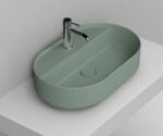 Ceramica Dolomite Noemi lavoar 65x40 cm ovale de blat verde mat D312075 (D312075)