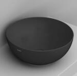 Ceramica Dolomite Noemi lavoar 44x44 cm rotund de blat negru mat D310681 (D310681)
