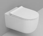 Ceramica Dolomite Mirto Round vas wc agăţat fără margine alb lucios D475701 (D475701)