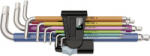Wera Multicolour Belső hatlap Hajlított csavarhúzó készlet 1.5 mm, 2 mm, 2.5 mm, 3 mm, 4 mm, 5 mm, 6 mm, 8 mm, 10 mm 9 részes (05022669001) (05022669001)