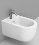 Ceramica Dolomite Mirto Round bideu agăţat alb D472641 (D472641)