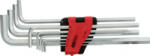 KS TOOLS Belső hatlap Hajlított csavarhúzó készlet 1.5 mm, 2 mm, 2.5 mm, 3 mm, 4 mm, 5 mm, 6 mm, 7 mm, 8 mm, 10 mm 10 részes (151.4980) (151.4980)