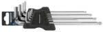 Matador Belső hatlap Hajlított csavarhúzó készlet 1.5 mm, 2 mm, 2.5 mm, 3 mm, 4 mm, 5 mm, 6 mm, 8 mm, 10 mm 9 részes (04429091) (04429091)