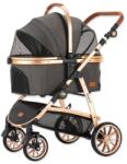 VYMAZAT Cărucior Kenyone 60x69x106cm gri închis, cadru auriu (7914-185051)
