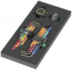 Wera Werk Belső hatlap, TORX Hajlított csavarhúzó készlet 1.5 mm, 2 mm, 3 mm, 4 mm, 5 mm, 6 mm, 8 mm, 10 mm 18 részes (05150140001) (05150140001)