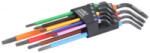 Bahco T profil Hajlított csavarhúzó készlet T 8, T 9, T 10, T 15, T 20, T 25, T 27, T 30, T 40 9 részes (C1997TX/9P) (C1997TX/9P)