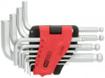 KS TOOLS 151.4780 Belső hatlap Hajlított csavarhúzó készlet 1.5 mm, 2 mm, 2.5 mm, 3 mm, 4 mm, 5 mm, 6 mm, 7 mm, 8 mm, 10 mm 10 részes (1514780) (1514780)