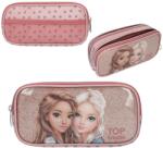 TOPModel Top Model, Dots, penar etui dublu, roz Penar