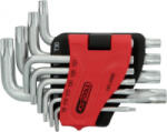 KS TOOLS TX Hajlított csavarhúzó készlet T 8, T 10, T 15, T 20, T 25, T 27, T 30, T 40, T 45, T 50 10 részes (151.4900) (151.4900)