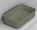 Ceramica Dolomite Noemi mosdótál 64x38.5 cm négyszögletes mosdótálak zöld matt D311275 (D311275)