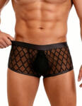SuperLove Sexy Sheer Men Boxer 56 Black L